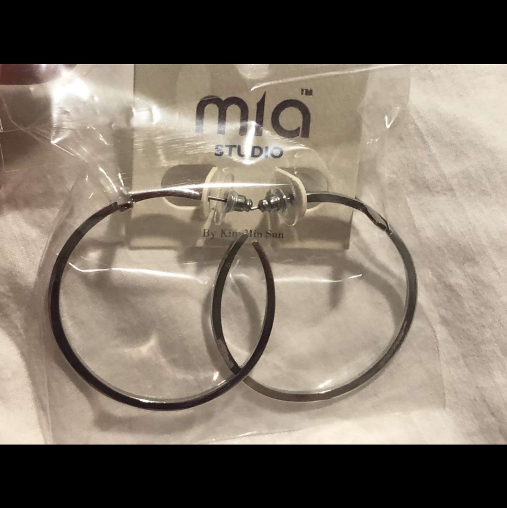 Hoop earrings